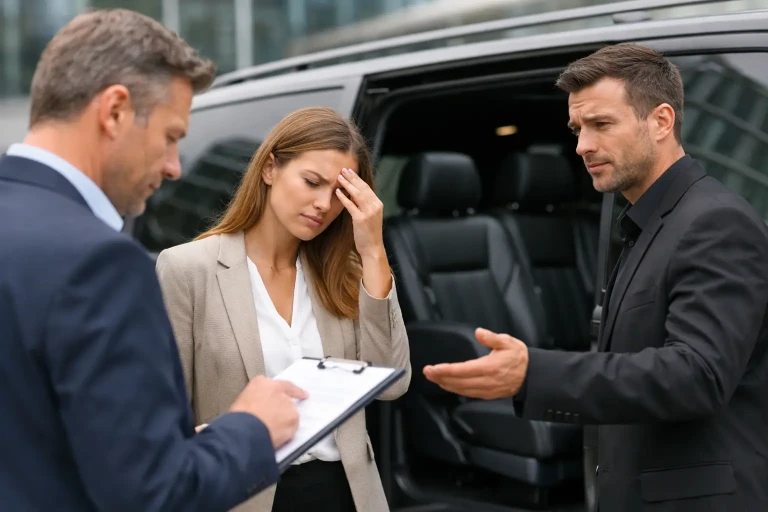 9 erros ao contratar van executiva