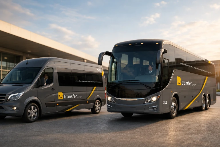 Van fretada ou ônibus executivo: qual escolher?