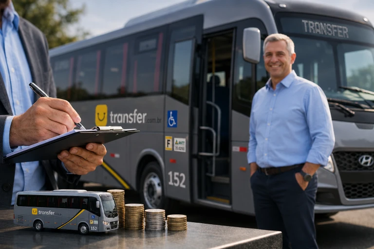 Quanto custa fretar micro-ônibus?