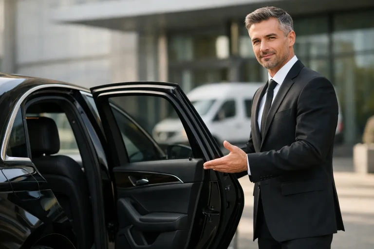 Empresa de transporte com motorista profissional