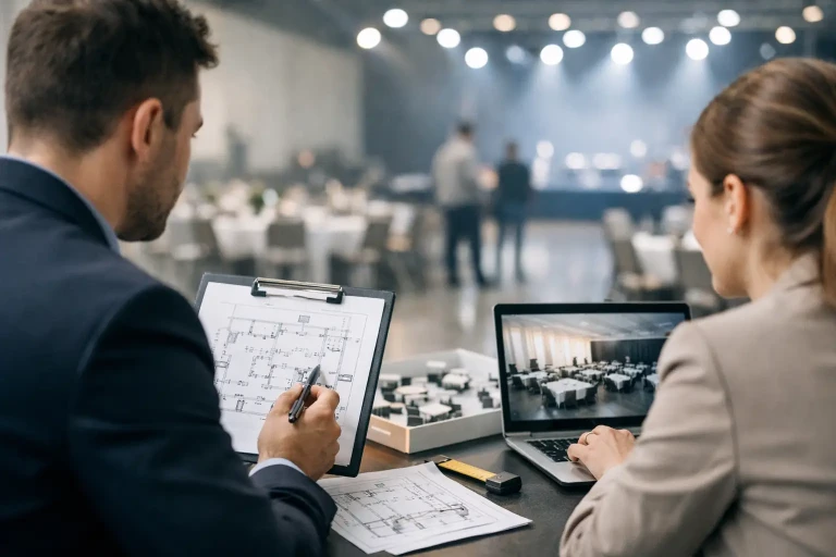 Como calcular lotação para evento sem improvisos