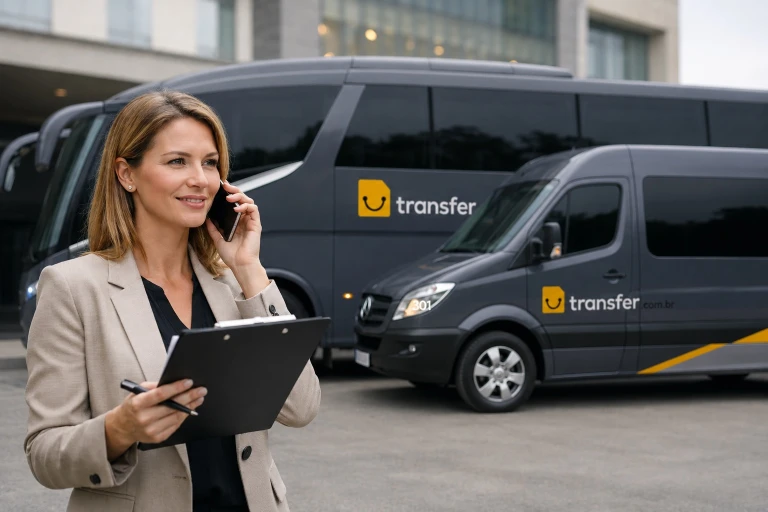 Como organizar transporte para evento