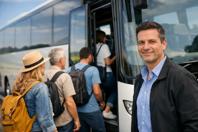 Vantagens do transporte para excursões